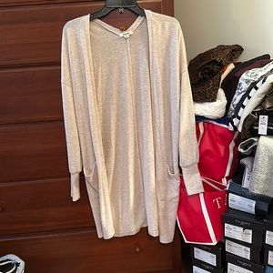 Garage Oatmeal colored Cardigan